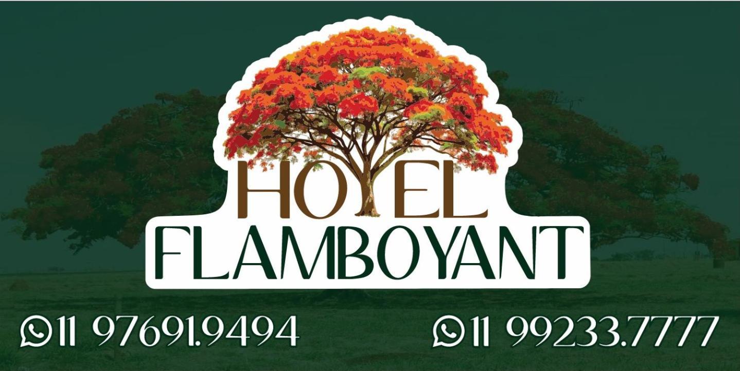 Hotel Flamboyant Taubaté Exteriör bild